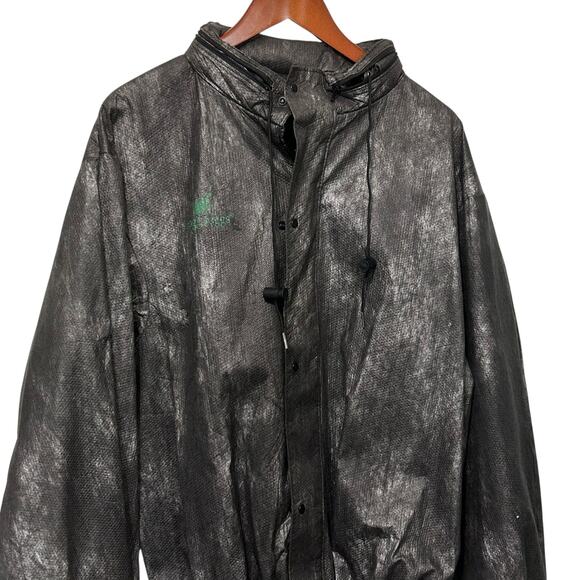 Frogg Toggs‎ Mens Black Rain Jacket M Polypropylene Windbreaker Outdoor - Picture 10 of 14